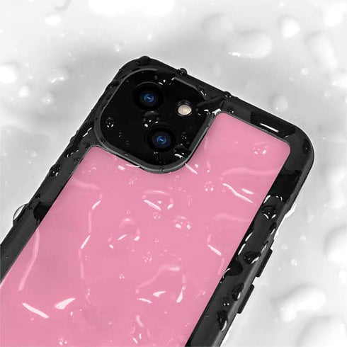 Smart Cover Pink iPhone 15 Waterproof Case